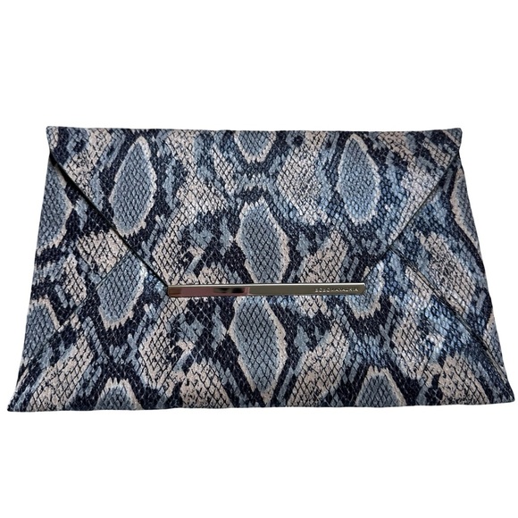 Handbags - BCBGMAXAZRIA Suede Clutch